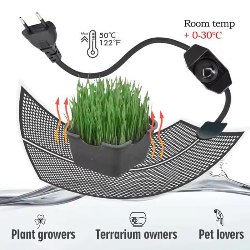 Planted Aquarium Heater - Tapis chauffant pour reptiles, 5-20W, coussin