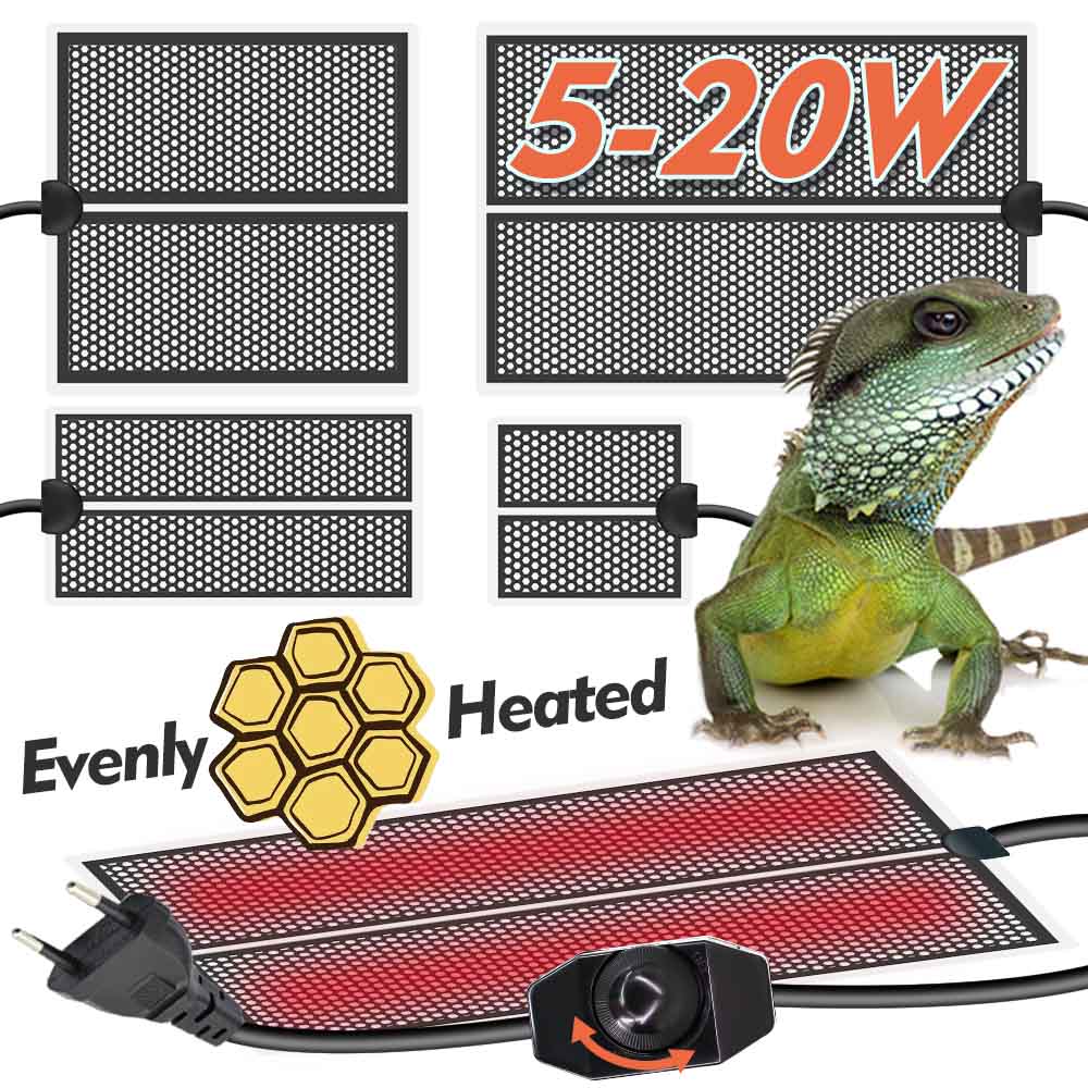 Planted Aquarium Heater - Tapis chauffant pour reptiles, 5-20W, coussin