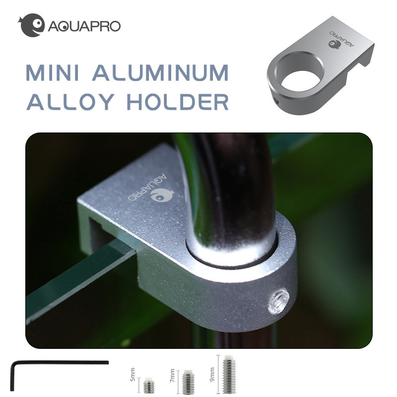 Aquarium Planted Filter - Mini support en alliage d'aluminium pour