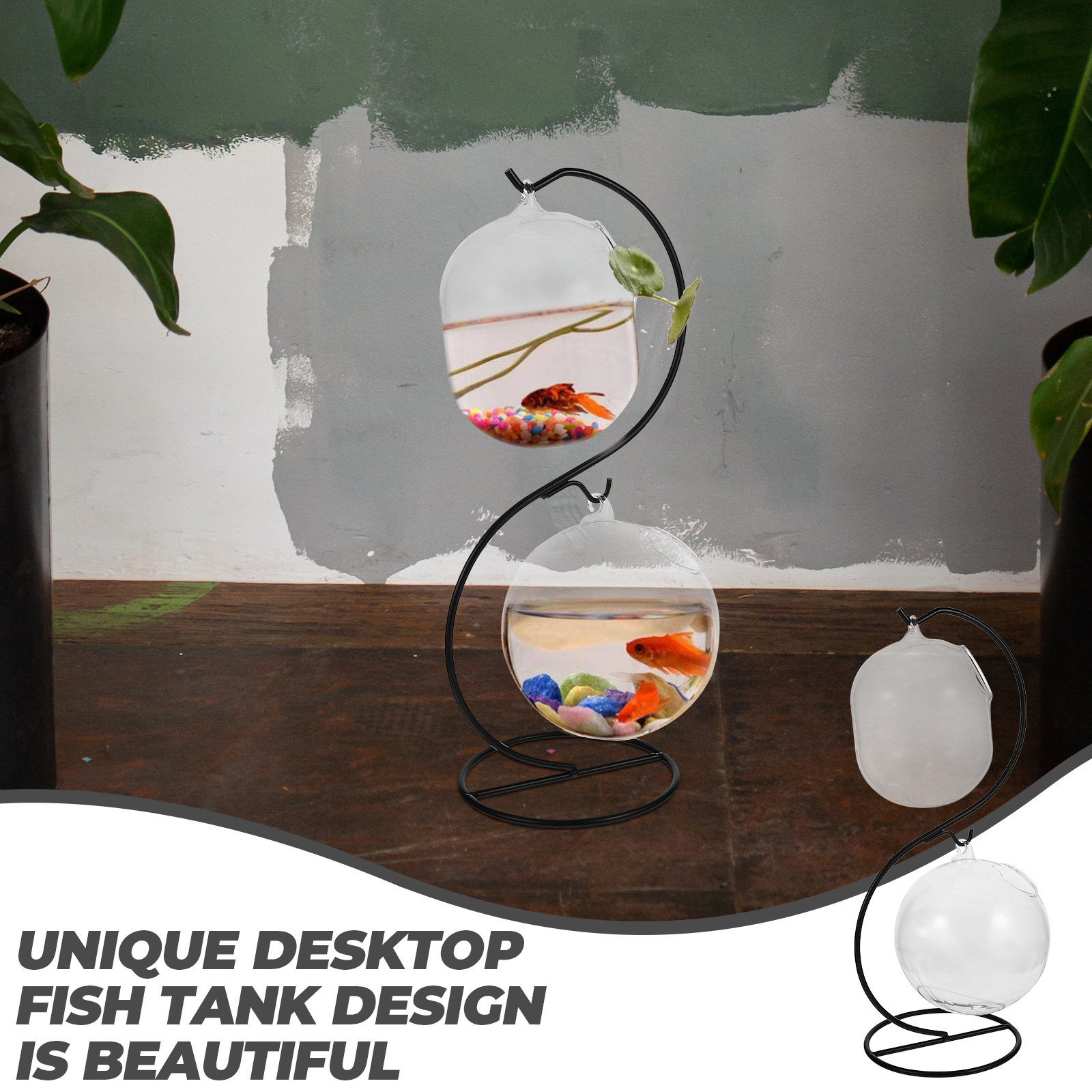 Aquarium Plant Original - 1 ensemble de bocal à poissons