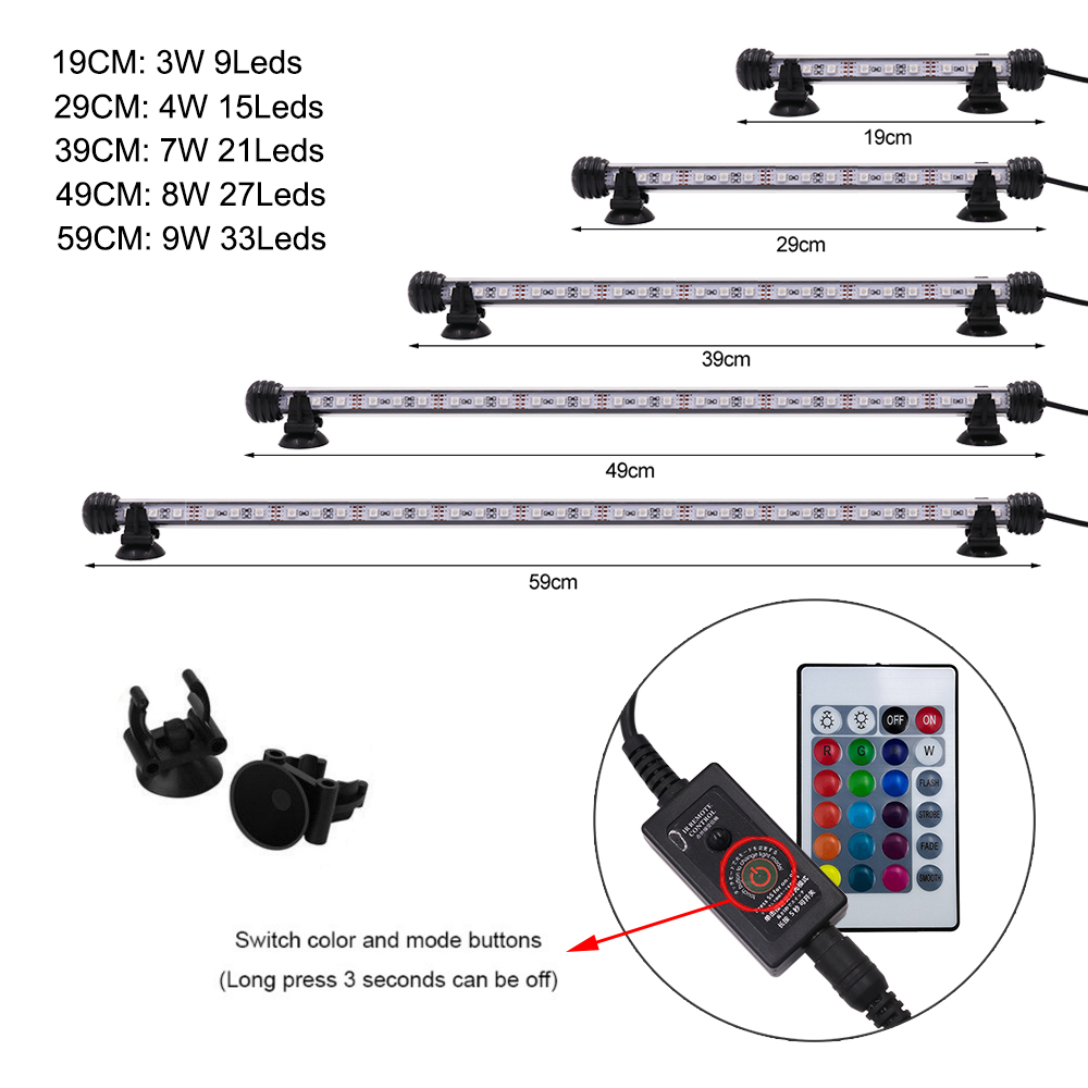 Lampe d'aquarium RGB 12V avec  - Aquarium Plant Uk avis et prix
