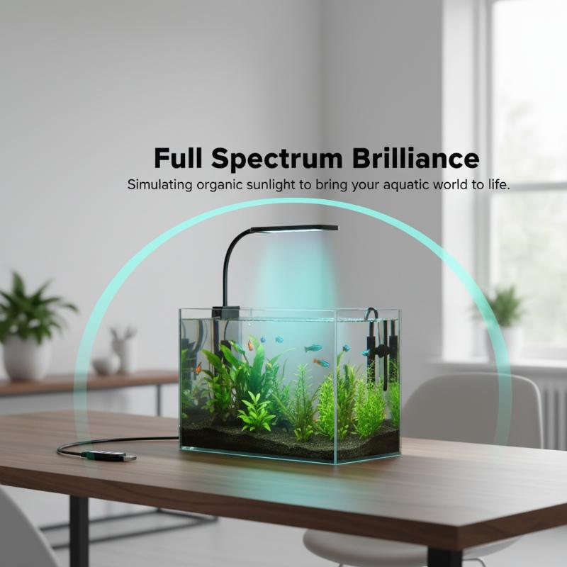 Lampe LED USB à pince pour aqu - Aquarium Plant Original avis et prix