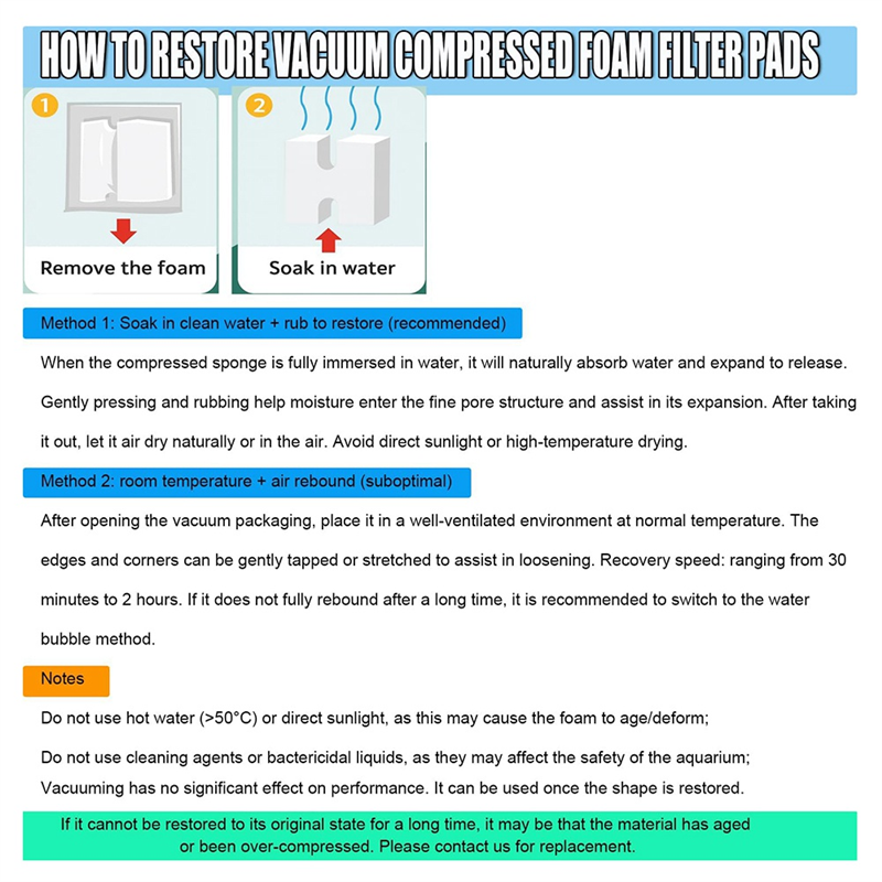 【CADEAU】 Tampons filtrants mou - Aquarium Planted Filter avis et prix